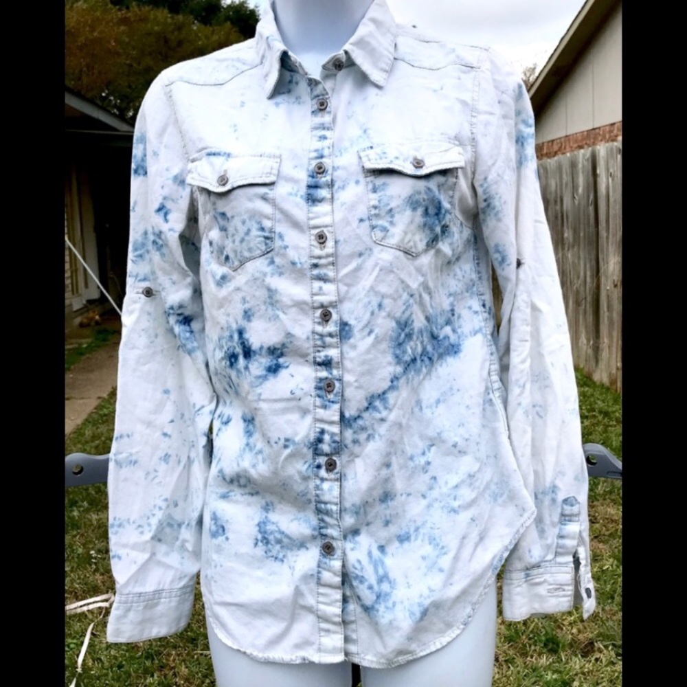 TieDye Button Down